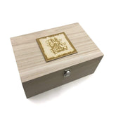 Raised Words Large Wooden Friendship Keepsake Box Gift - ukgiftstoreonline