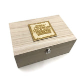 Raised Words Large Wooden Making Memories Keepsake Box - ukgiftstoreonline