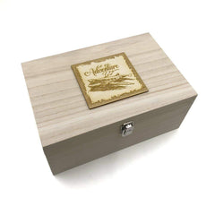 Raised Words Large Wooden Travel Holiday Adventure Keepsake Box Gift - ukgiftstoreonline
