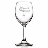 Retirement Sentiment Personalised Wine Glass - ukgiftstoreonline