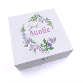 ukgiftstoreonline Personalised Special Auntie Keepsake Wooden Box
