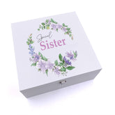 ukgiftstoreonline Personalised Special Sister Keepsake Wooden Box