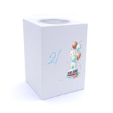 Personalised 21st Birthday Gifts For Him Tea Light Holder