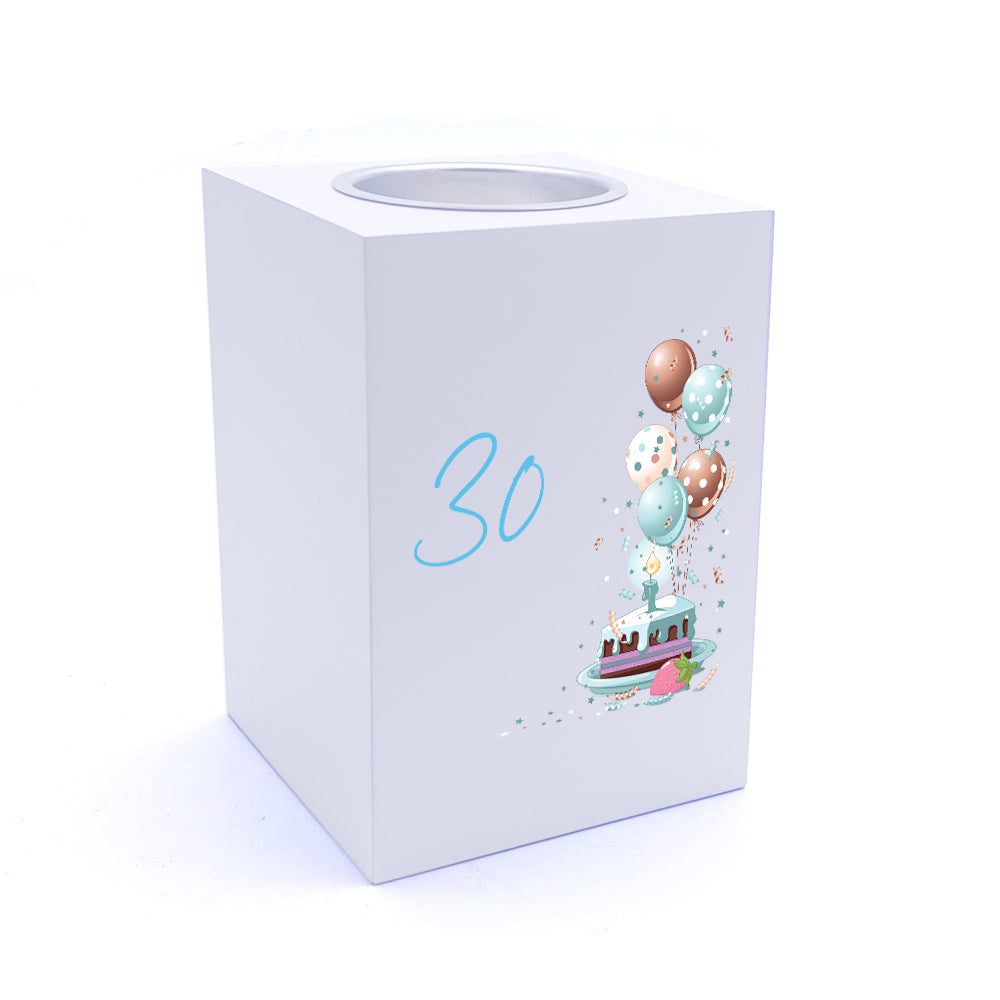Personalised 30th Birthday Gifts For Him Tea Light Holder Tea Light Holder ukgiftstoreonline