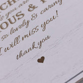 Teacher Gift Thank you Keepsake Box Vintage Style wooden Memories - ukgiftstoreonline