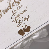 ukgiftstoreonline Bridesmaid Gift Thank you Keepsake Box Vintage Style wooden Memories - ukgiftstoreonline