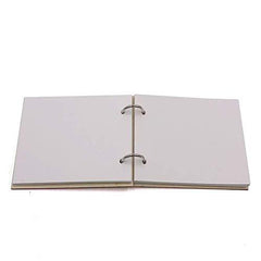 ukgiftstoreonline Personalised 40th Birthday Engraved Large Wooden Scrapbook Photo Album - ukgiftstoreonline