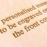 ukgiftstoreonline Personalised Any Engraving Scrap Book Photo Album Guest Book - ukgiftstoreonline