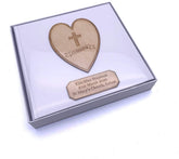 ukgiftstoreonline Personalised Christening Day Photo Album Keepsake Gift Boxed Wood Engraved - ukgiftstoreonline