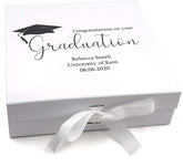 ukgiftstoreonline Personalised Elegant Graduation Keepsake Memory Gift Box Gift - ukgiftstoreonline