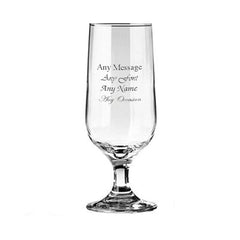 ukgiftstoreonline Personalised Engraved Beer Goblet Wedding Birthday Best Man Usher Godfather - ukgiftstoreonline