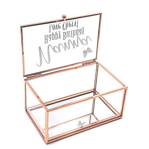 ukgiftstoreonline Personalised Jewellery Box Gift For Her Any Occasion Gran Nan Auntie Mum Sister Nana Nanna Mummy - ukgiftstoreonline