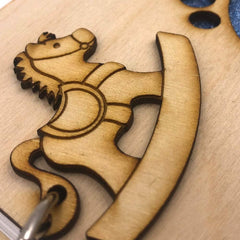 ukgiftstoreonline Personalised Large Baby Boy Memory Scrapbook Photo Album Guest Book - ukgiftstoreonline