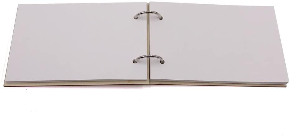 ukgiftstoreonline Personalised Large Baby Memory Scrapbook Photo Album Guest Book - ukgiftstoreonline