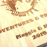 ukgiftstoreonline Personalised Large Travel and Adventures Scrapbook Photo Album - ukgiftstoreonline