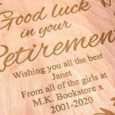 ukgiftstoreonline Personalised Retirement Sentiment Memories Scrapbook Photo Album - ukgiftstoreonline