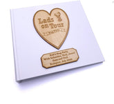 ukgiftstoreonline Personalised Stag Do Photo Album Keepsake Gift Engraved Wood Design - ukgiftstoreonline