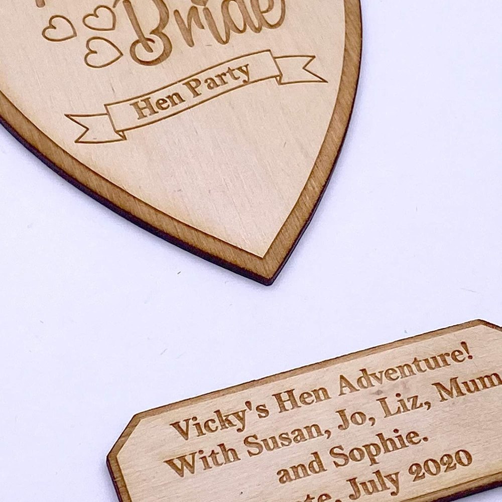 ukgiftstoreonline Personalised Team Bride Hen Party Scrapbook Photo Album White Cover - ukgiftstoreonline