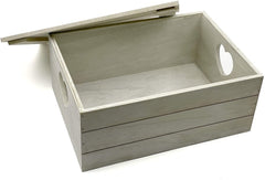 ukgiftstoreonline Personalised Wedding Gift Antique Wooden Keepsake Memory Crate Box - ukgiftstoreonline