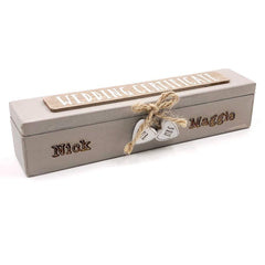 ukgiftstoreonline Personalised Wooden Wedding Certificate Holder - ukgiftstoreonline