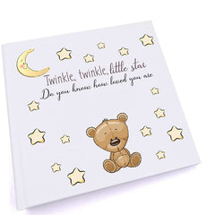 ukgiftstoreonline Personalised Baby Photo album Twinkle Twinkle Little Star