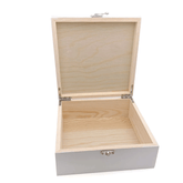 Personalised 13th Birthday Gift Keepsake Wooden Box With Gold Sparkles Design (Large)