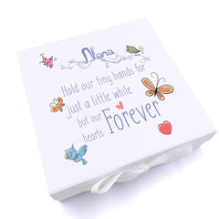 ukgiftstoreonline Personalised Nans Hold Our Hands Keepsake Memory Box
