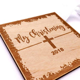 White Christening Scrapbook Photo Album or Guest Book - ukgiftstoreonline