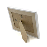 White Wooden Personalised First Christmas Photo Frame Gift - ukgiftstoreonline