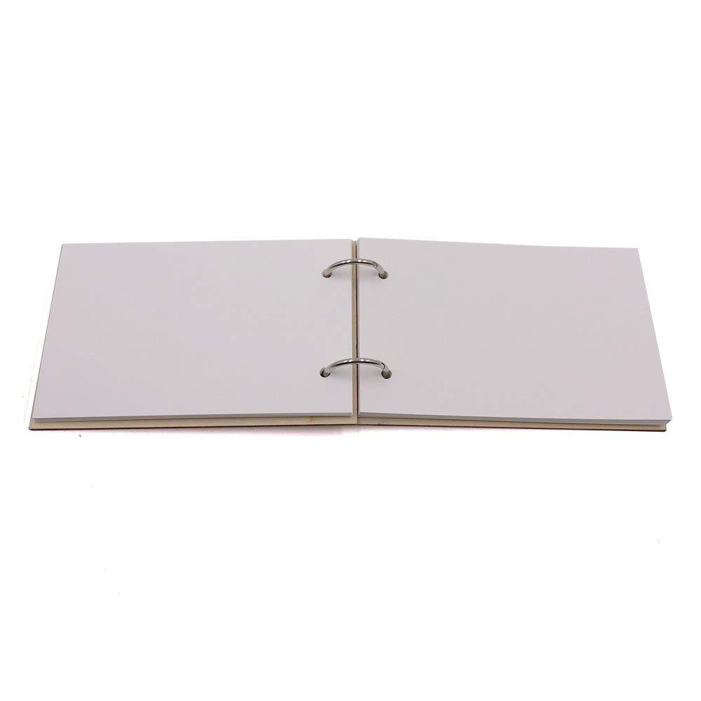 Wooden Front Colleagues to Friends Guest Book or Scrap Book Scrapbook Guest Book ukgiftstoreonline