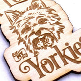 Yorkie Dog keyring or Bag Charm Gift - ukgiftstoreonline