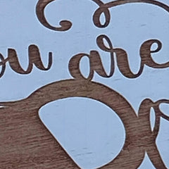 YOU ARE SO LOVED PERSONALISED BABY BOY BLUE WOODEN KEEPSAKE BOX - ukgiftstoreonline