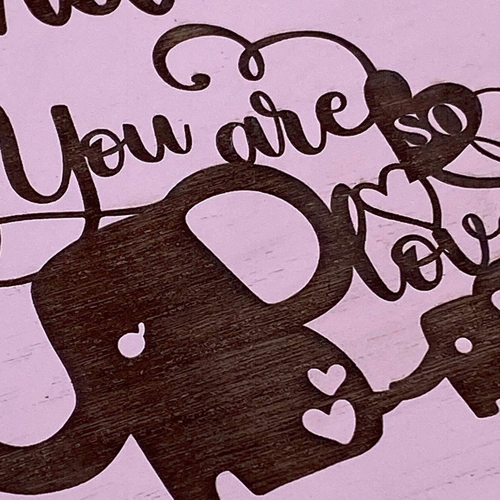 You Are So Loved Personalised Baby Girl Pink Wooden Keepsake Box - ukgiftstoreonline