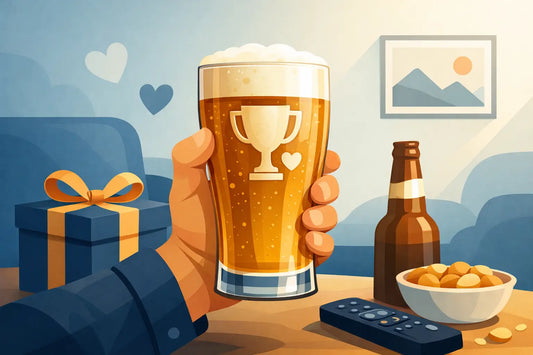 Why Dad Will Love a Personalised Beer Glass