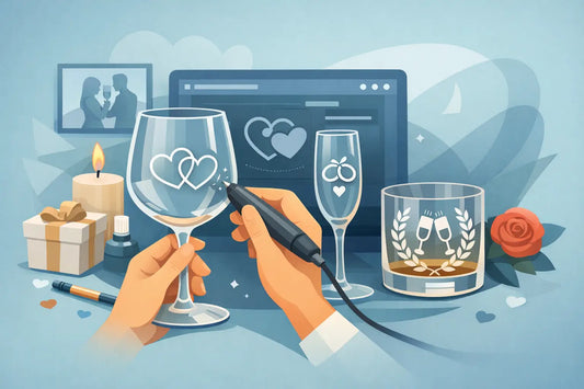How to Personalise Anniversary Glassware