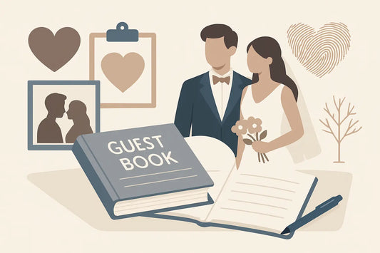 17 Personalised Wedding Guest Book Ideas