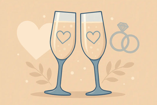 Engraved Champagne Flutes for Weddings: What to Choose