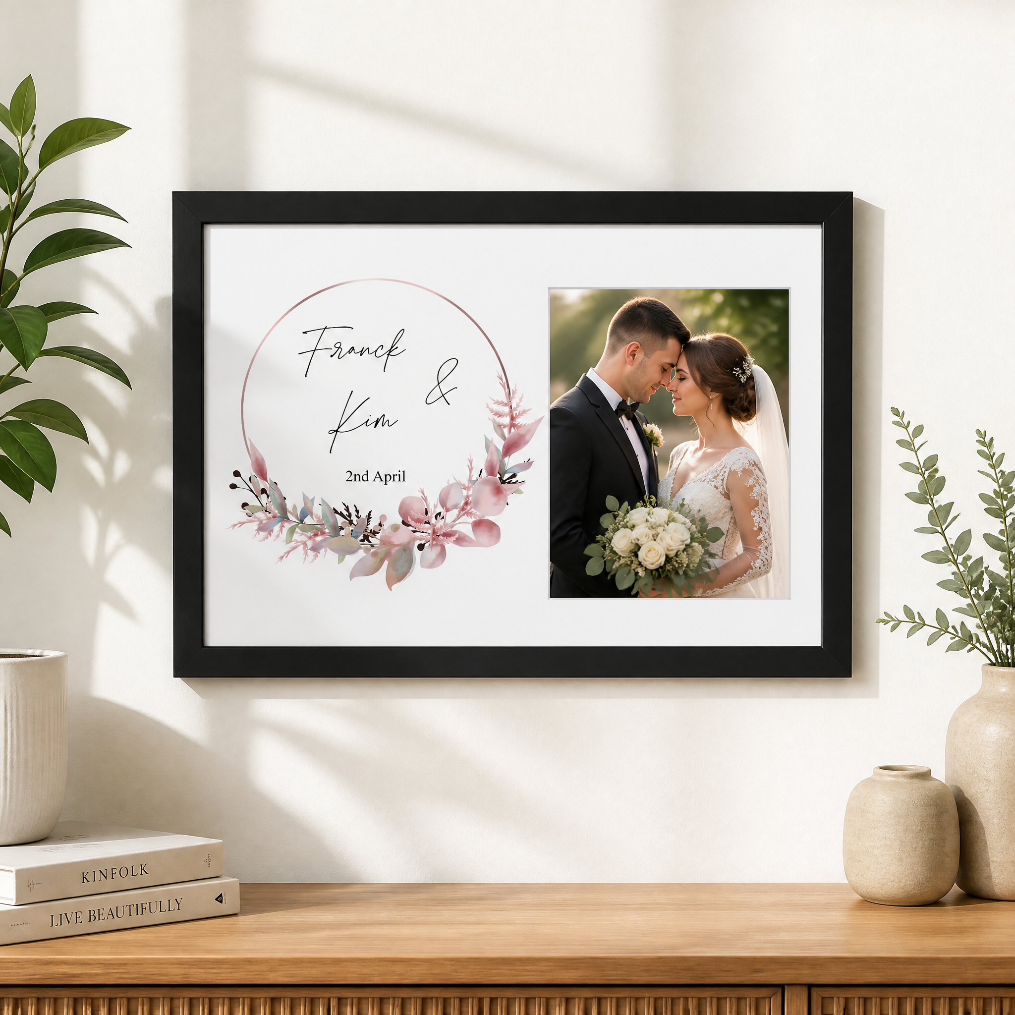 Personalised Wedding Day - Engagement Photo Frame Gift Special Day Keepsake wedding photo frame ukgiftstoreonline