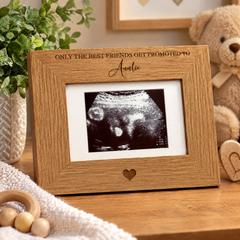 Best friends get promoted to auntie Baby Scan Frame Gift Photo Frame ukgiftstoreonline