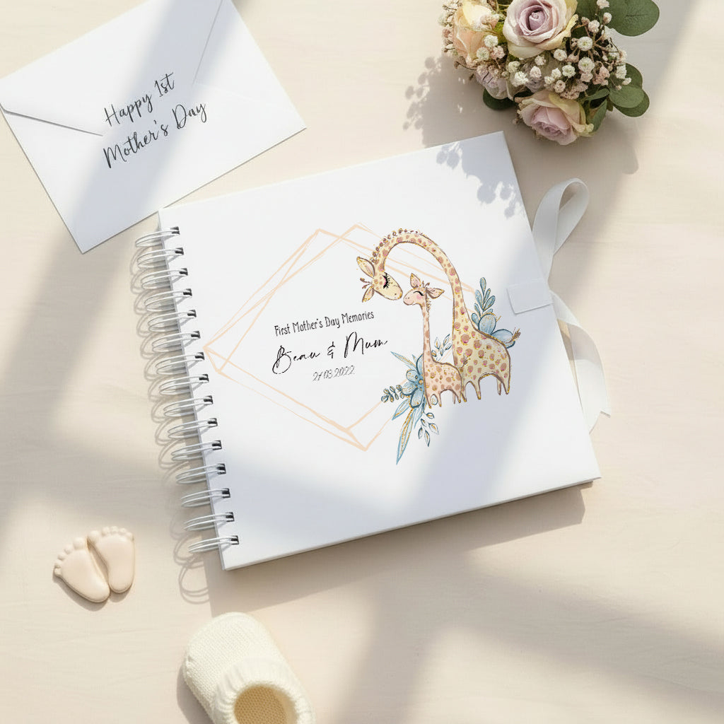 Personalised First Mothers Day Scrapbook or Photo Album Gift Scrapbook Scrapbook