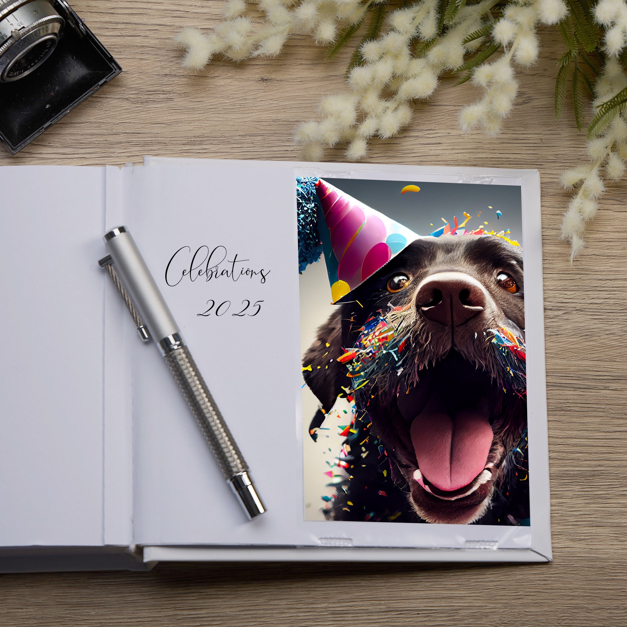 Personalised 18th Birthday Photo Album Gift With Gold Balloons Birthday Photo Album ukgiftstoreonline