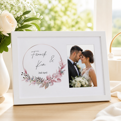 Personalised Wedding Day - Engagement Photo Frame Gift Special Day Keepsake wedding photo frame ukgiftstoreonline