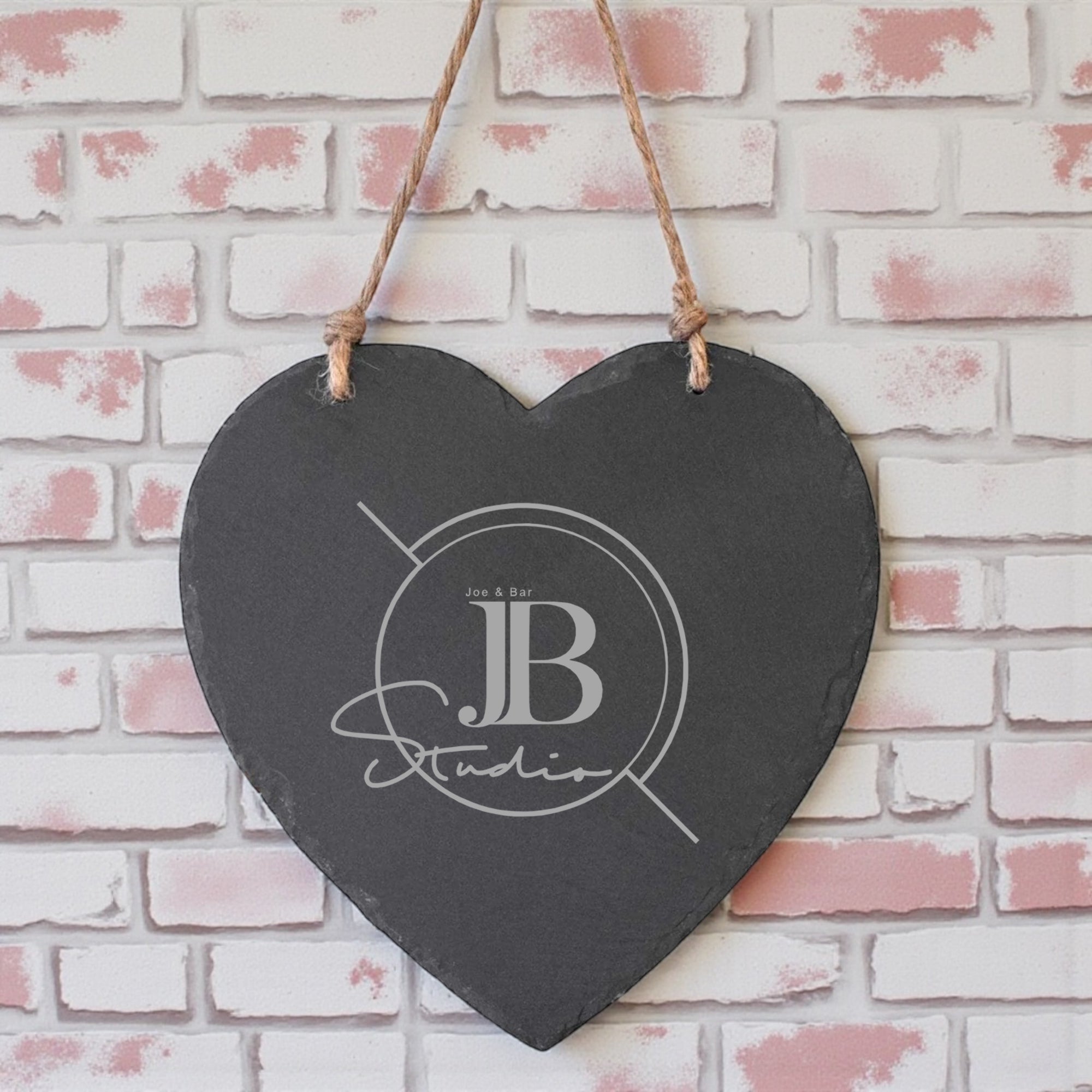 Personalised Engraved Large Slate Heart Plaque Any Logo Engraved Personalised Heart Gifts ukgiftstoreonline