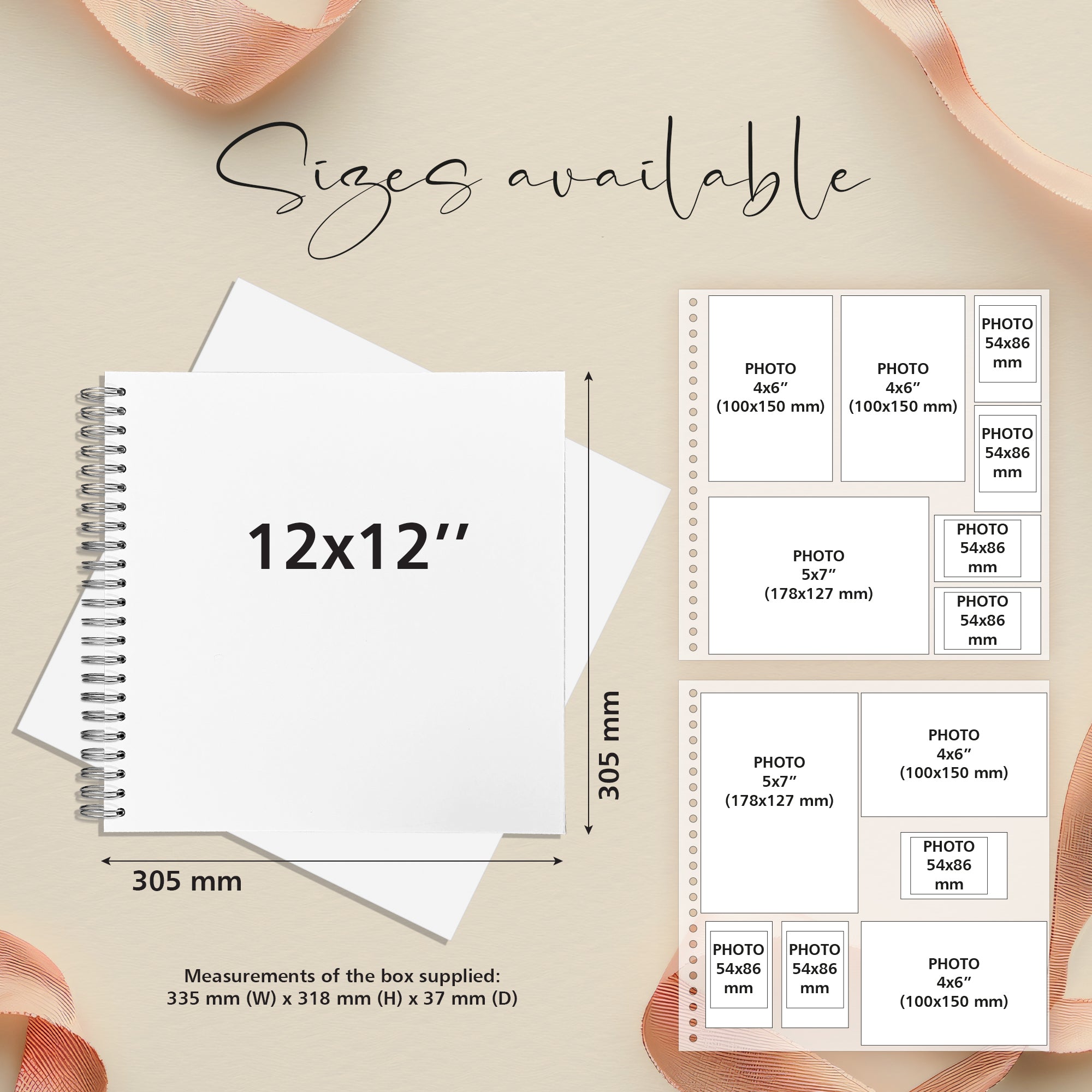 Personalised Philippines Holiday Memory Scrapbook Journal Photo Albums