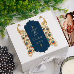 ukgiftstoreonline Personalised Indian Themed Wedding Keepsake Memory Box