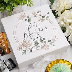 ukgiftstoreonline Personalised Baby Shower Keepsake Memory Box Gift