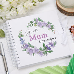 Personalised Special Mum Scrapbook Photo Album Memory Keepsake Gift