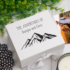ukgiftstoreonline Personalised Adventures of Travel Keepsake Memory Box Gift