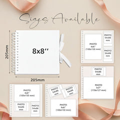 Personalised Any Age Happy Birthday Gift Scrapbook Photo Album personalised photo album ukgiftstoreonline