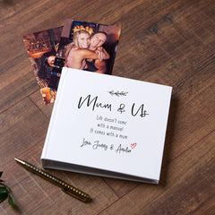 Personalised Mothers Day Birthday Photo Album Gift Mum & Us